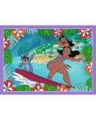 Puzzle 4 en 1 Lilo & Stitch Folle journée - 4 ans et +
