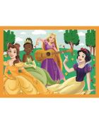 Puzzle 4 en 1 Princesses Conte de fées - 4 ans et +