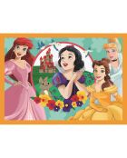 Puzzle 4 en 1 Princesses Conte de fées - 4 ans et +