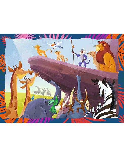 Puzzle 4 en 1 Le Roi Lion - 4 ans et +