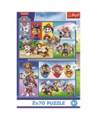2 Puzzles Pat Patrouille -  2x70 pièces - 4 ans et +