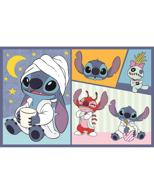 Puzzles Lilo & Stitch On ne s'ennuie jamais ! - 2x70 pièces - 4 ans et +