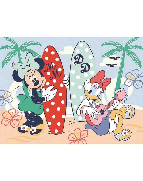 Puzzle Disney Minnie au surf 30 pièces - 3 ans et +