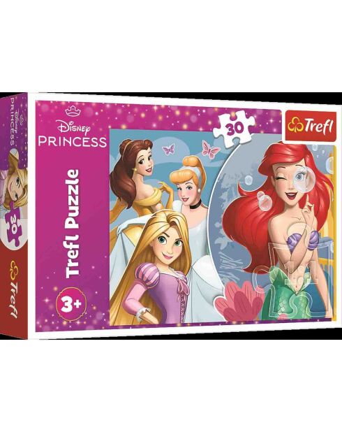 Puzzle Disney Journée de princesse 30 pièces - 3 ans et +