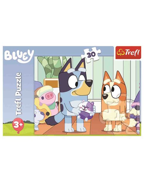 Puzzle Bluey La vie est toujours plus drôle avec Bluey 30 pièces - 3 ans et +