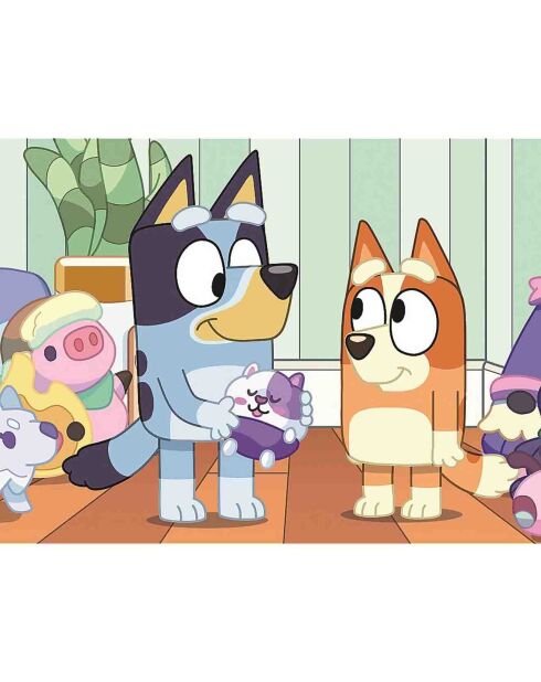 Puzzle Bluey La vie est toujours plus drôle avec Bluey 30 pièces - 3 ans et +