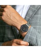 Montre Homme en Acier argentée