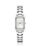 Zilverkleurig stalen dameshorloge