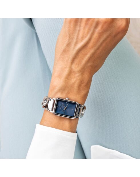 Montre Femme en Acier argentée