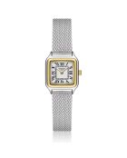 Zilverkleurig stalen dameshorloge