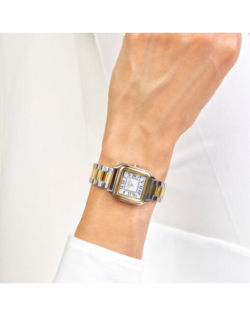 Montre Femme en Acier argenté/doré