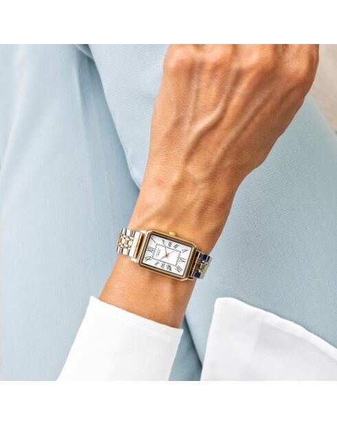 Montre Femme en Acier argenté/doré