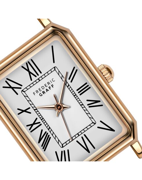 Montre Femme en Acier rose doré