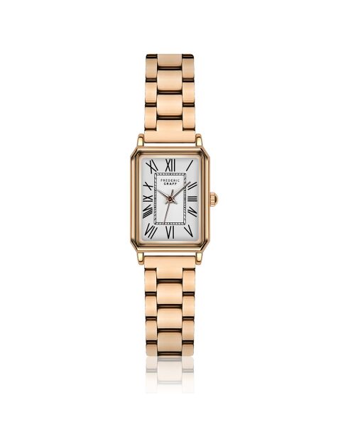 Montre Femme en Acier rose doré