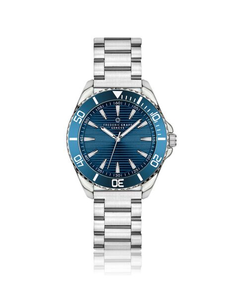 Montre Homme en Acier argentée