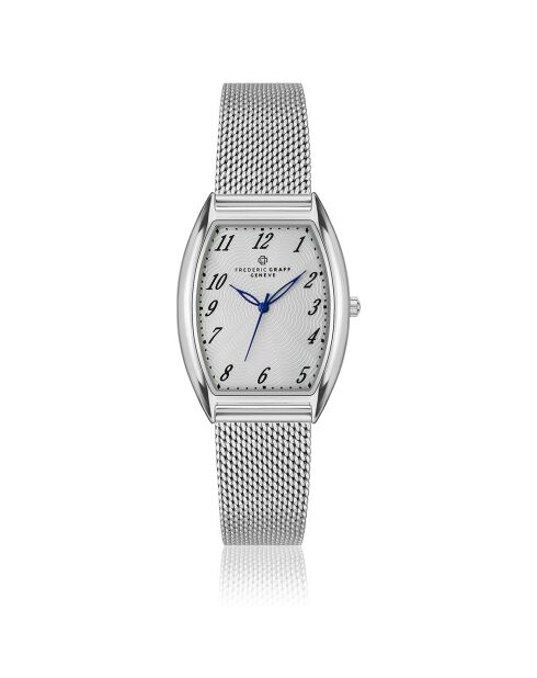 Montre Homme en Acier mesh argentée