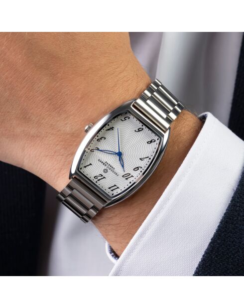 Montre Homme en Acier argentée