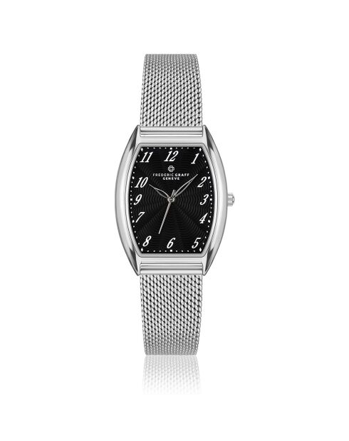 Montre Homme en Acier mesh argentée