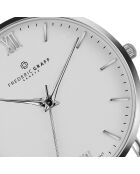 Montre Femme en Acier mesh argentée