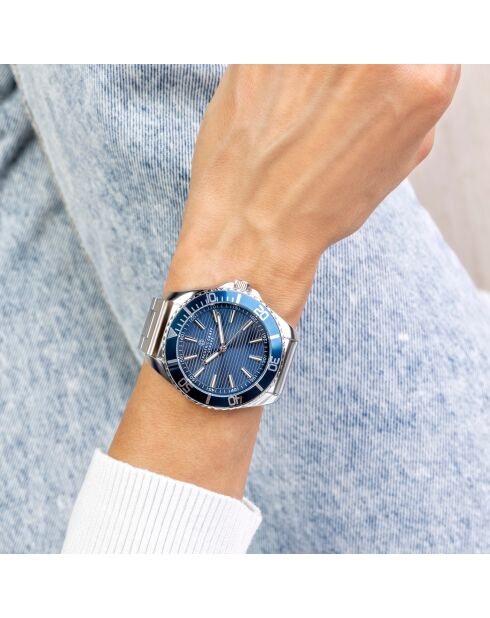 Montre Femme en Acier argentée