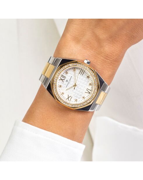 Montre Femme en Acier argenté/doré