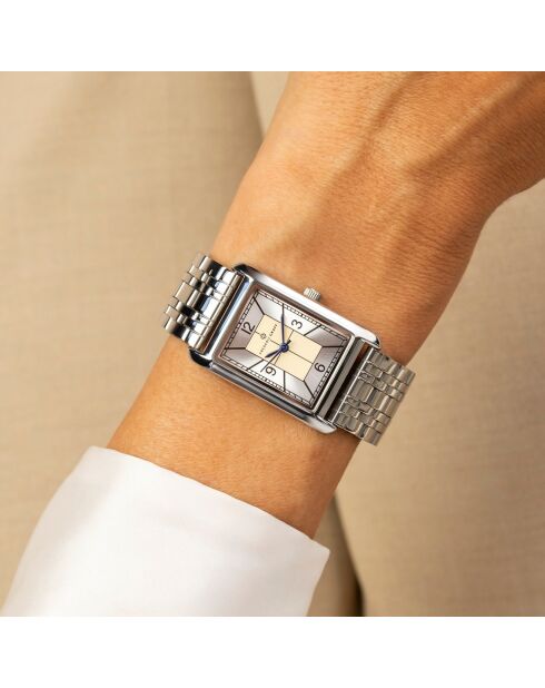 Montre Femme en Acier argentée