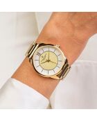 Montre Femme en Acier dorée