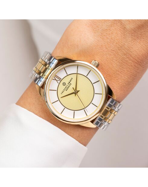 Montre Femme en Acier argenté/doré