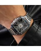 Montre Homme en Acier argentée