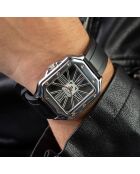 Montre Homme en Silicone noire