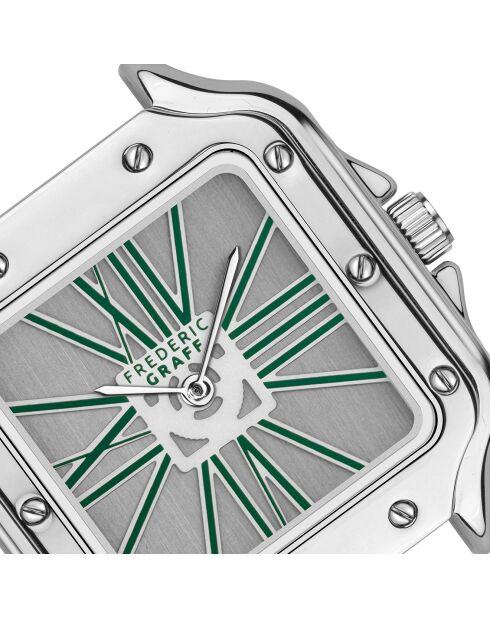 Montre Homme en Acier argentée