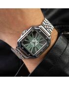 Montre Homme en Acier argentée