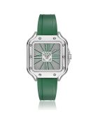 Montre Homme en Silicone verte