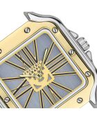 Montre Homme en Acier argenté/doré