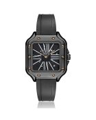 Montre Homme en Silicone noire