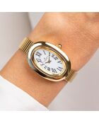 Reloj de mujer en acero dorado