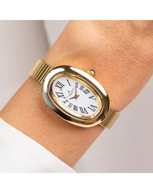 Montre Femme en Acier dorée