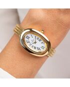 Montre Femme en Acier mesh dorée