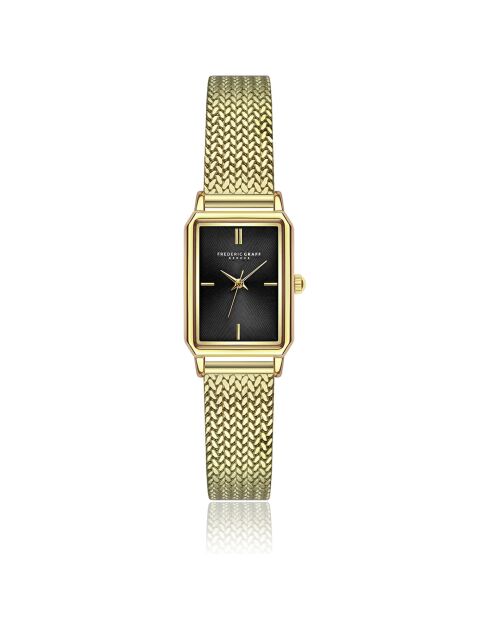 Montre Femme en Acier mesh dorée