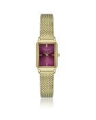 Montre Femme en Acier mesh dorée
