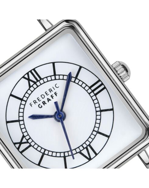 Montre Femme en Acier mesh argentée