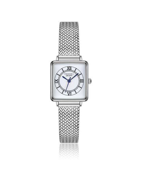 Montre Femme en Acier mesh argentée