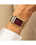 Montre Femme en Acier dorée