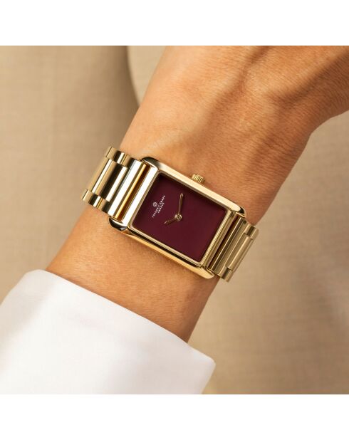 Montre Femme en Acier dorée