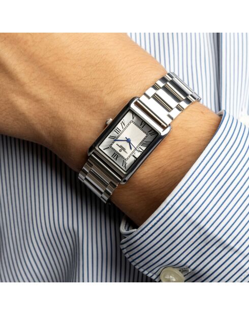 Montre Homme en Acier argentée