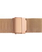 Montre Homme en Acier mesh rose doré