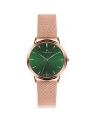 Montre Homme en Acier mesh rose doré
