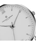 Montre Homme en Acier mesh argentée