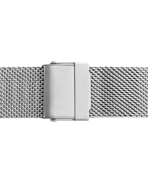 Montre Homme en Acier mesh argentée