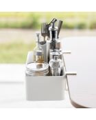 Weißer Tischkorb - 30x18x9,5-11 cm